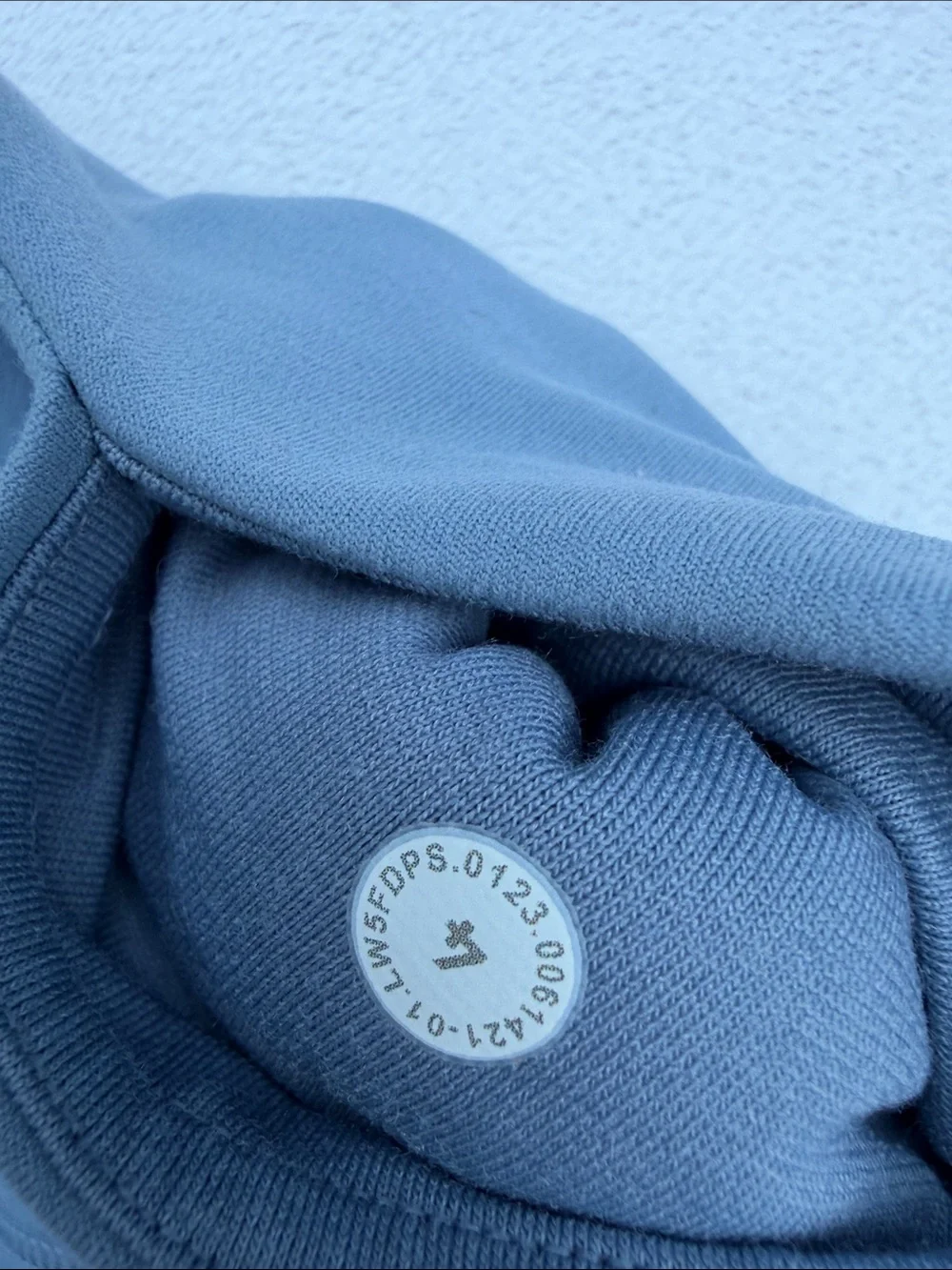 lululemon athletica Ribbed High-Waist Flared Pants in Light Gray Blue